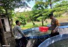 Polsek-Taman-Dampingi-Warga-Budidaya-Ikan-Lele-untuk-Dukung-Ketahanan-Pangan-Desa
