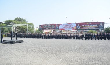 Polresta-Sidoarjo-Gelar-Upacara-Sumpah-Pemuda-Ke-96