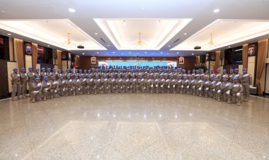 Polri-Lepas-140-Personel-FPU-8-MINUSCA,-Siap-Jalankan-Misi-Perdamaian-di-Afrika-Tengah