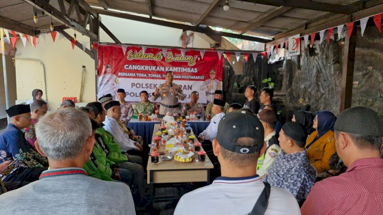 Polsek Buduran Gelar Cangkrukan Kamtibmas, Serap Aspirasi dan Perkuat Sinergi dengan Masyarakat