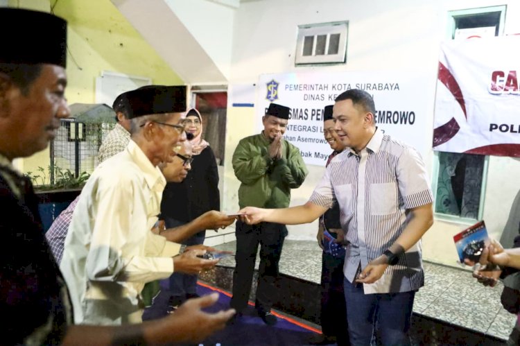 Cangkrukan Jogo Perak: Kapolres Tanjung Perak Ajak Warga Kompak Tangkal Isu Liar Penganggu Kamtibmas