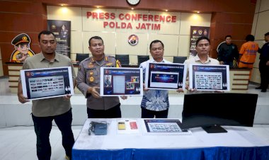 Polda-Jatim-Amankan-Tersangka-Pembuat-Konten-Asusila-Anak-di-Bawah-Umur-Raup-Keuntungan-6000-Dollar-US