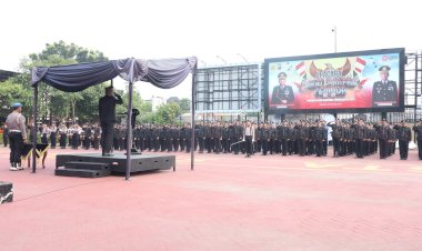 Polresta-Sidoarjo-Gelar-Upacara-Sumpah-Pemuda-Ke-97