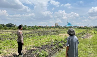 Polsek-Taman-Turunkan-Bhabinkamtibmas-Dampingi-Pelaksanaan-Ketahanan-Pangan