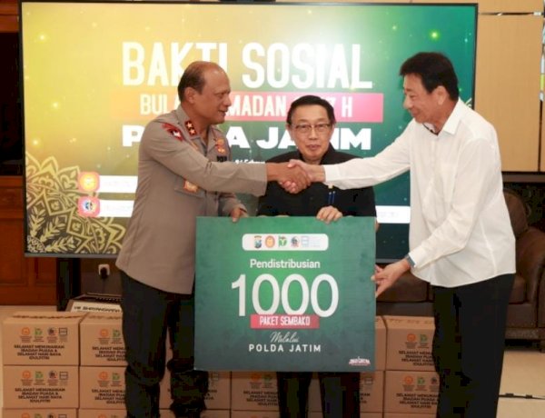 Polda Jatim Akan Salurkan 1.000 Paket Sembako dari Yayasan Bakti Persatuan di Momen Imlek dan Ramadan
