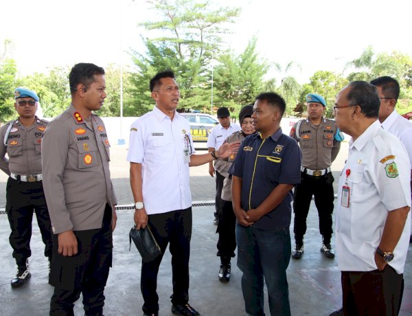 Sidak SPBU dan SPBE Kapolres Sumenep Tegaskan Stok Aman, Isu Kenaikan Hoaks