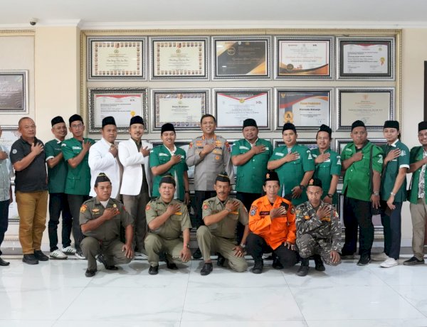 Polresta Sidoarjo Terima Silaturahmi GP Ansor, Perkuat Sinergi Jaga Kamtibmas