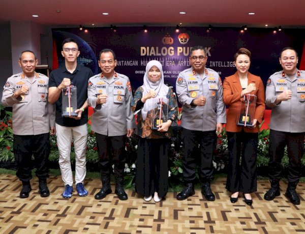 Divhumas Polri Gelar Dialog Publik Bahas Tantangan Hukum di Era Artificial Intelligence