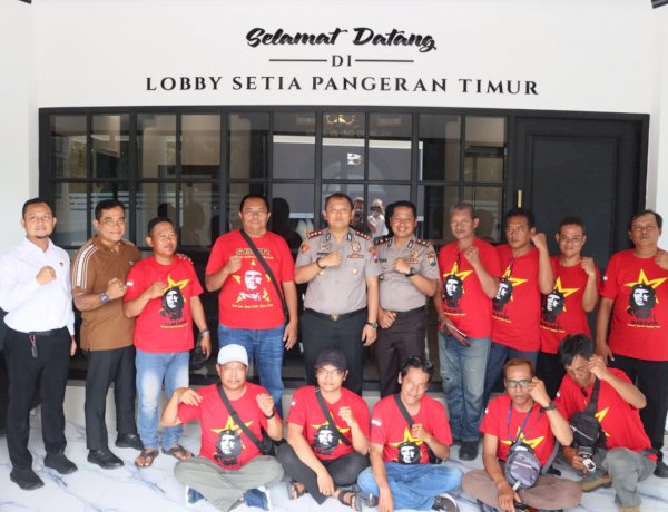 Jogo Jatim  Polres Madiun Kota Perkuat Sinergi dengan Serikat Buruh