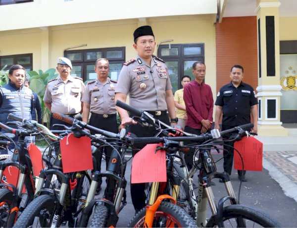 Tim URC Polres Magetan Amankan Komplotan Pencurian Sepeda Lintas Wilayah