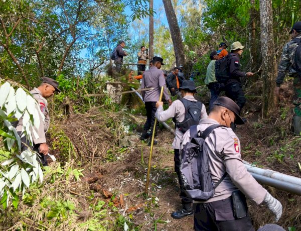 Polres Magetan dan Perhutani Perkuat Mitigasi Karhutla di Cemorosewu, Bangun Ilaran Api Sejauh 1,8 Km