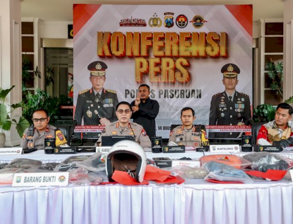 Polres Pasuruan Ungkap 5 Kasus Kekerasan di Jalur Malang–Surabaya, 7 Tersangka Diamankan