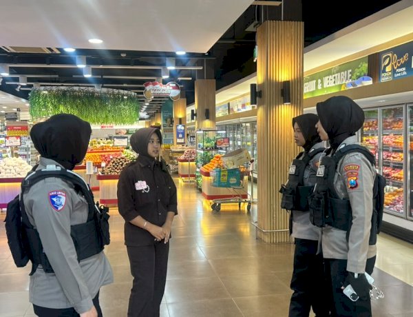 Patroli Polwan Jenggala Presisi Polresta Sidoarjo Sasar Sejumlah Titik, Pastikan Situasi Wilayah Kondusif