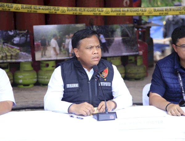 Bareskrim Polri Bongkar Penyalahgunaan LPG Subsidi, 910 Tabung Diamankan