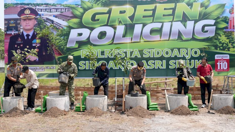 Polresta-Sidoarjo-Dorong-Pelestarian-Lingkungan-Melalui-Green-Policing