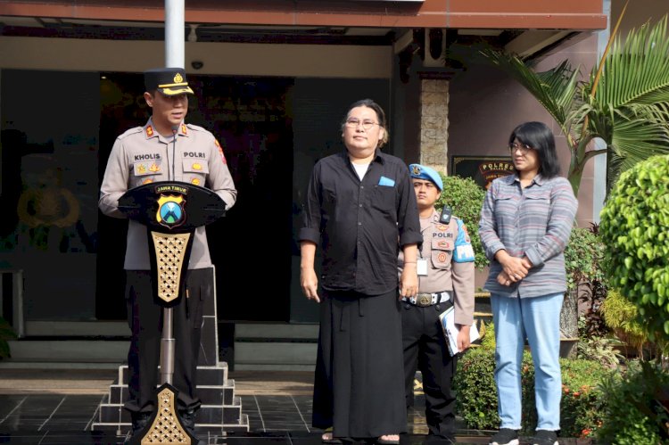 Polres Malang Berikan Apresiasi dan Penghargaan kepada Sutradara Film ‘Message of Kanjuruhan’