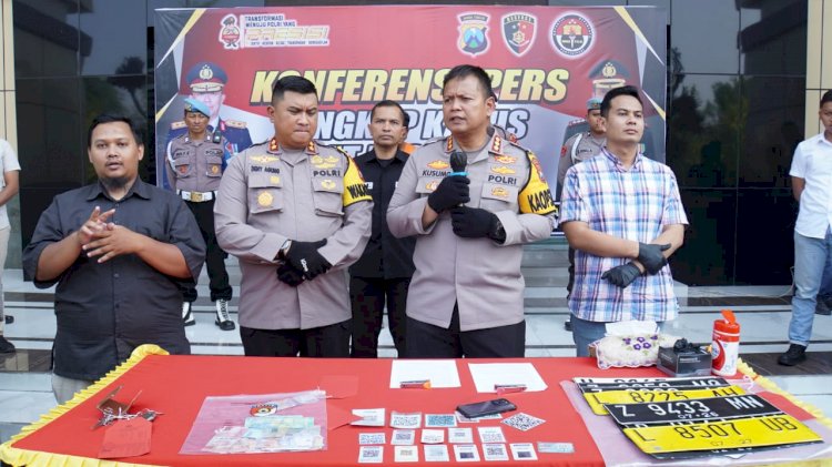 Satreskrim Polresta Sidoarjo Ungkap Penyalahgunaan BBM Subsidi