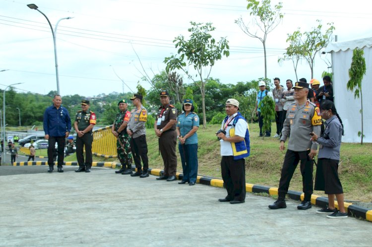 Sinergitas TNI-Polri Kota Malang Sukses Laksanakan Pengamanan Kunker Presiden Jokowi di TPA Supit Urang