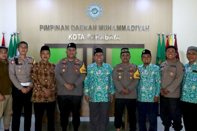 Colling System, Kapolres Tanjung Perak Silaturahmi ke PD Muhammadiyah Kota Surabaya