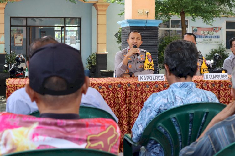 Jumat Curhat di Bulan Ramadhan Polres Kediri Kota Gelar Baksos dan Bakkes