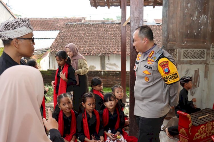 Songsong Generasi Emas, Polresta Banyuwangi Tingkatkan Minat Baca Anak Lewat Budaya