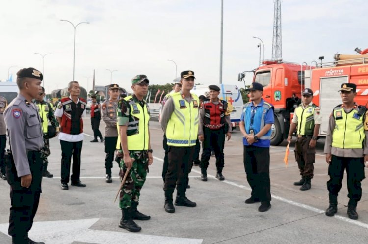 Sinergitas TNI Polri di Magetan Masifkan Patroli pada Operasi Ketupat Semeru 2024