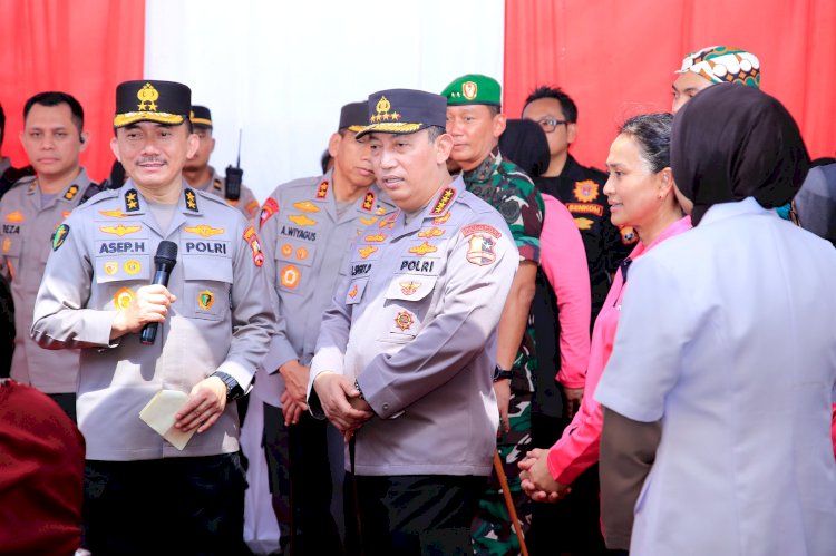 HUT Bhayangkara Ke-78, Polri Gelar Bakti Sosial Kesehatan Se-Indonesia