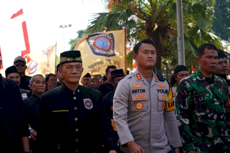 Polres Ponorogo Terjunkan 1.135 Personil Gabungan, Amankan Haul Oleh PSHWTM