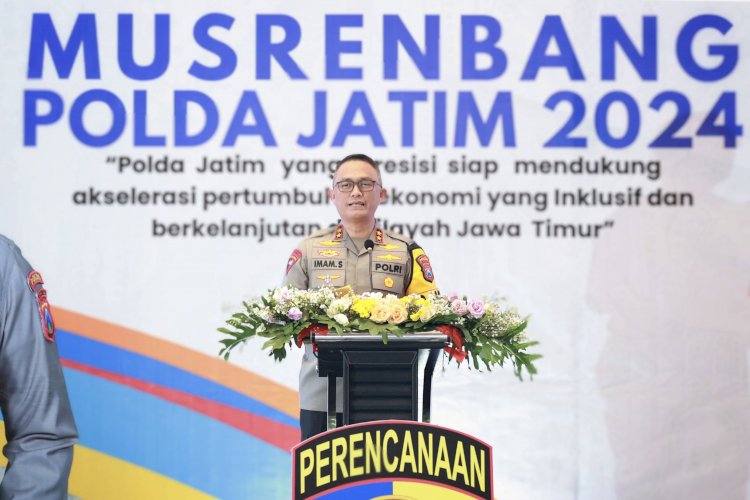 Kapolda Jatim Buka Musrenbang 2024,Siap Akselerasi Pertumbuhan Ekonomi yang Inklusif dan Berkelanjutan