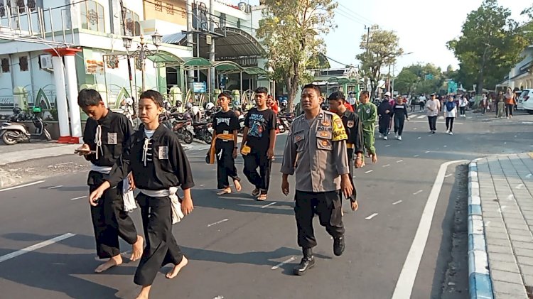 Cooling System Jelang Pilkada, Polisi Ajak Latihan Bersama Paguyuban Pencak Silat