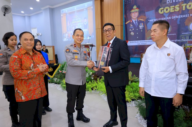 Divisi Humas Polri Goes To Campus Universitas Pancasila: Mahasiswa Sasaran Empuk Bandar Narkoba