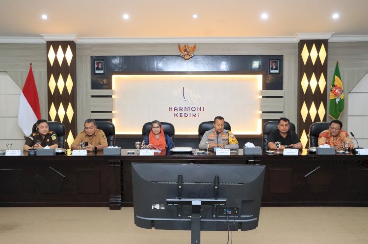 Kapolres Kediri Kota Bersama Pj Walikota Tekankan Netralitas Aparatur Negara di Pilkada 2024