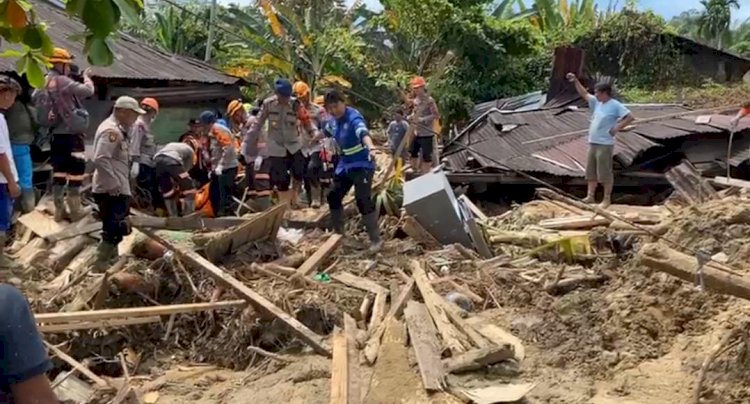 Tim K9 Polri Temukan Sesosok Mayat Wanita di Depan Gereja GKPA Huta Godang, Batang Toru