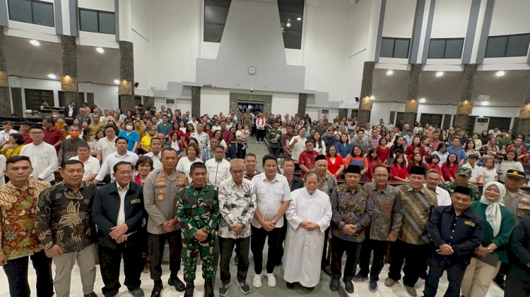 Forkopimda Sidoarjo Jamin Ibadah Natal 2025 Berlangsung Aman dan Nyaman